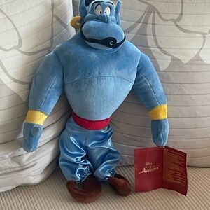 Disney Genie Plush with Blue and Yellow Accents